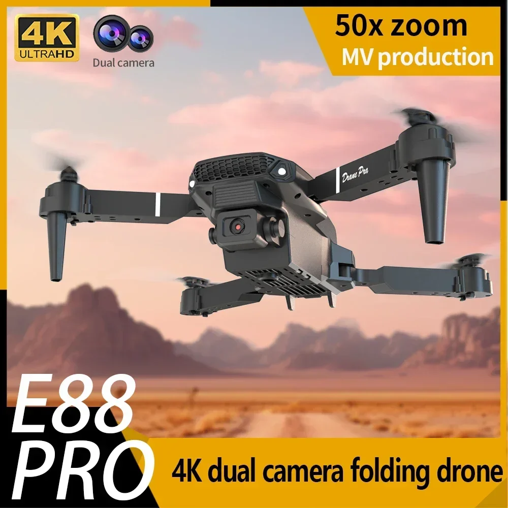 Drone Kit Tricopter - E88 미니 RC 드론 접이식 카메라