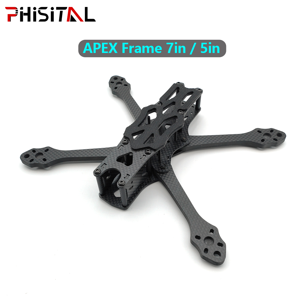 Drone Kit With Camera - APEX 프레임, 7인치/6인치/5인치 카본 섬유 쿼드콥터